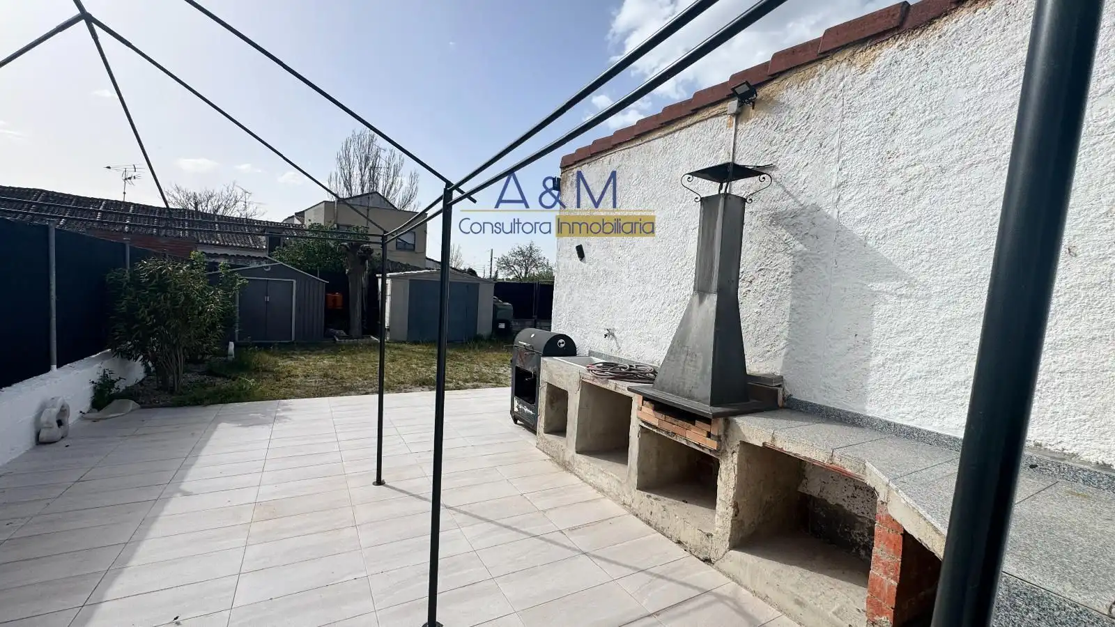 Terraza de Casa o chalet en venta en Viana de Cega con Calefacción, Amueblado y Horno
