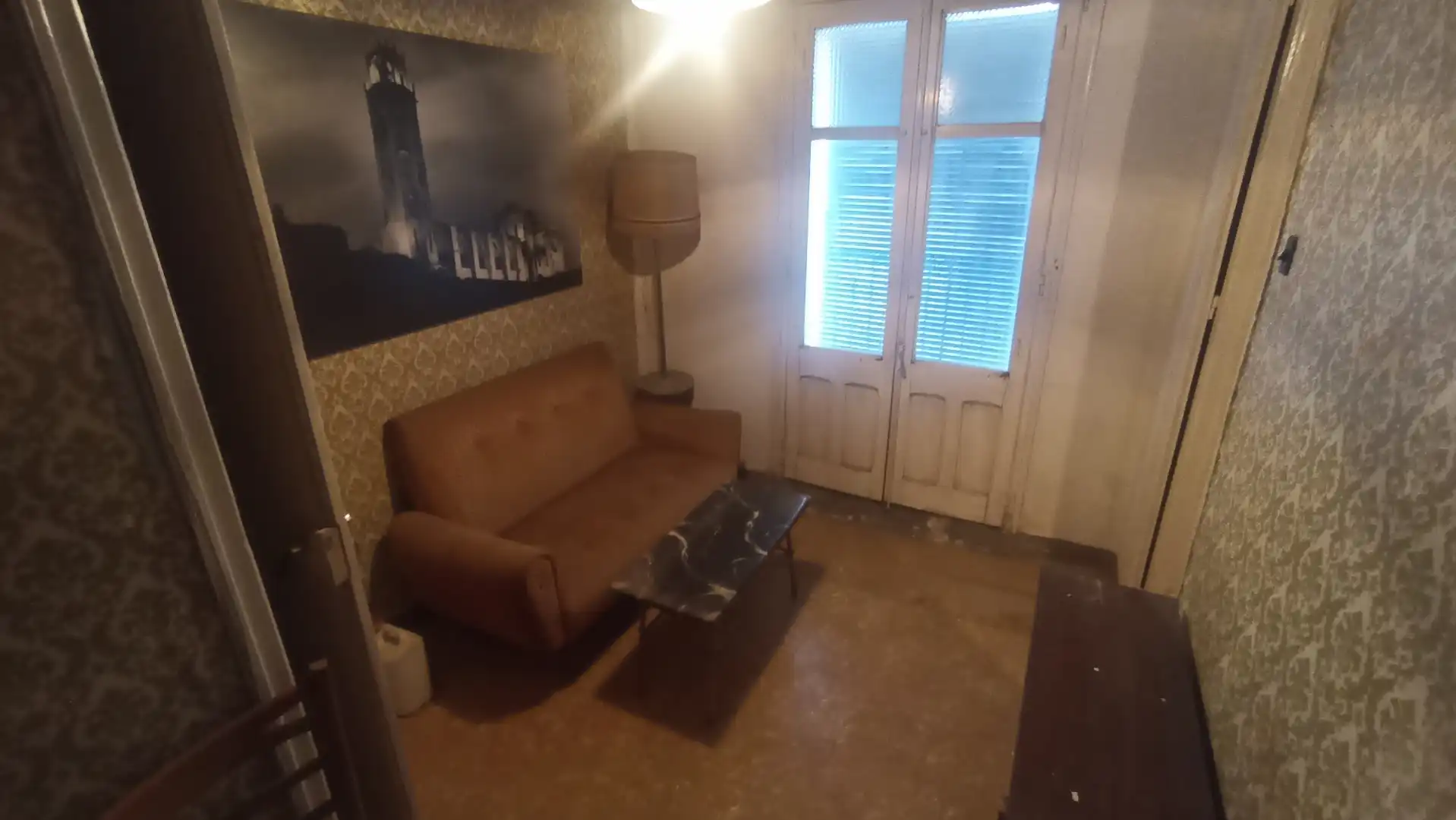 Sala de estar de Casa adosada en venta en Alcarràs con Calefacción, Trastero y Balcón
