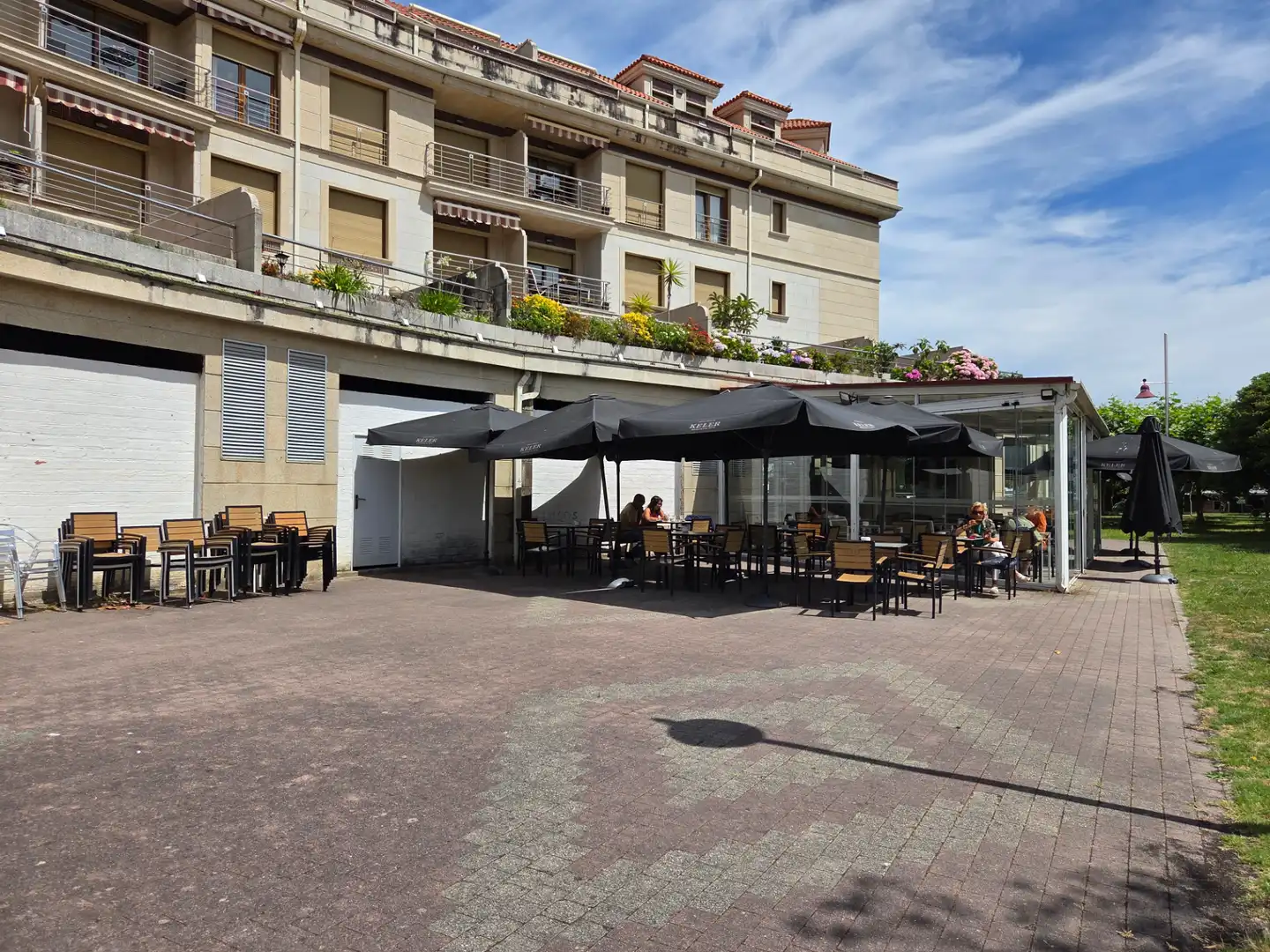 Terrasse von Geschaftsraum zur Miete in Sanxenxo