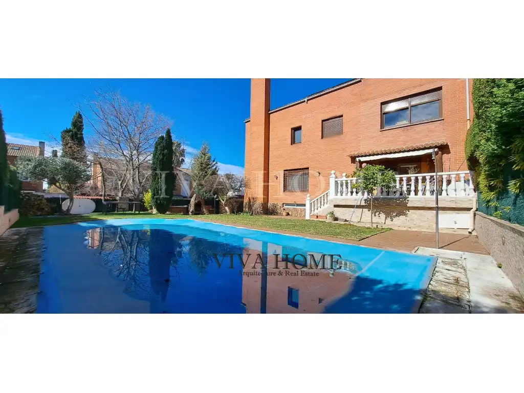 Vista exterior de Casa o chalet en venta en Rivas-Vaciamadrid con Aire acondicionado, Jardín privado y Terraza