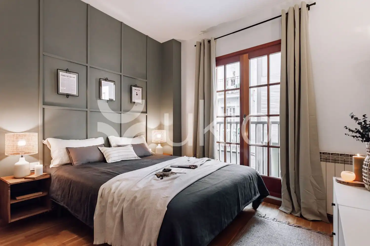 Bedroom of Apartments for rent in Barcelona  with Storage room, Furnished and Washing machine