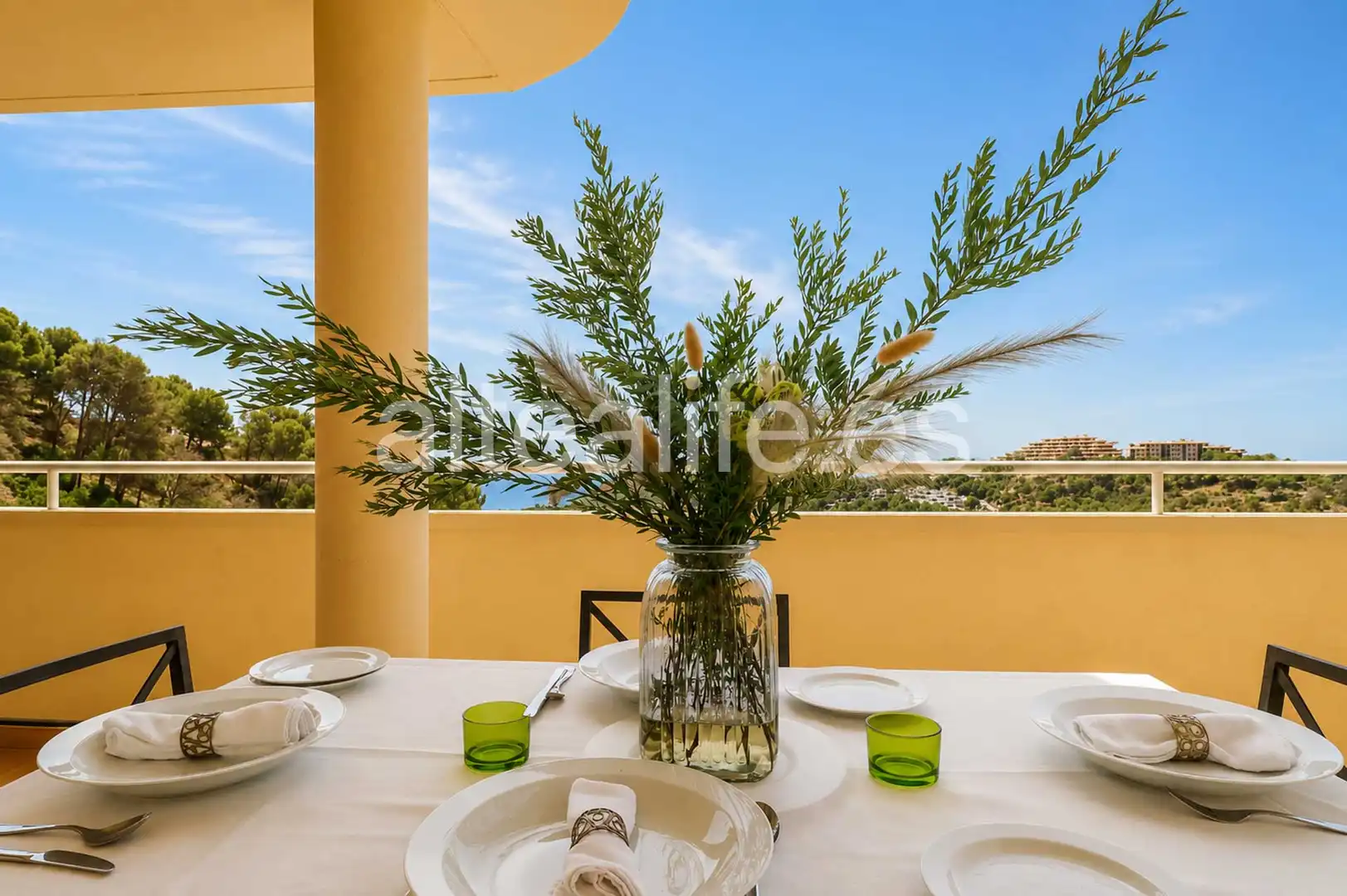 Apartamento de alquiler en Altea con Terraza, Amueblado y Horno