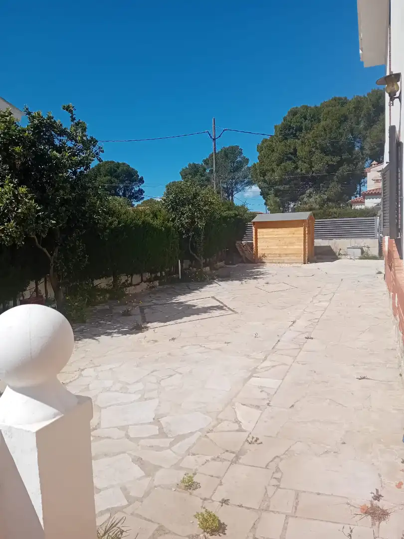 Garten von Einfamilien-Reihenhaus zum Verkauf in L'Ametlla de Mar  mit Klimaanlage, Terrasse und Schwimmbad