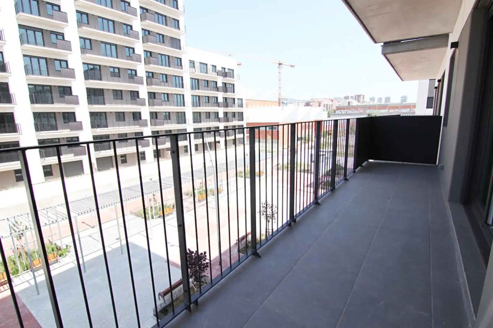 Terrassa de Pis de lloguer en Terrassa amb Aire condicionat, Calefacció i Jardí privat