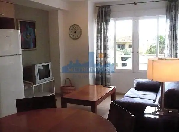 Living room of Flat for rent in Burriana / Borriana  with Furnished