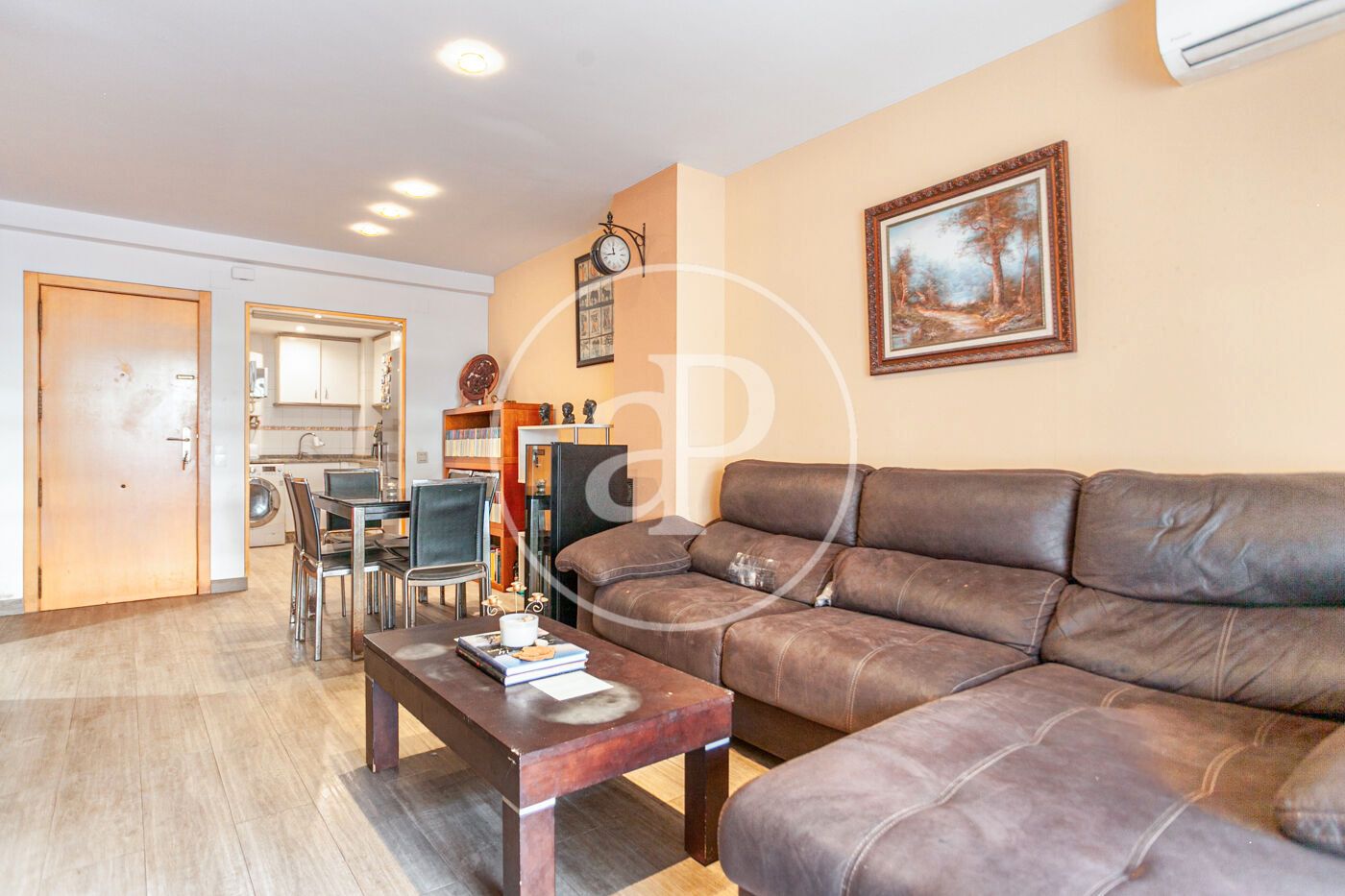 Living room of Flat for sale in  Valencia Capital  with Air Conditioner, Heating and Terrace