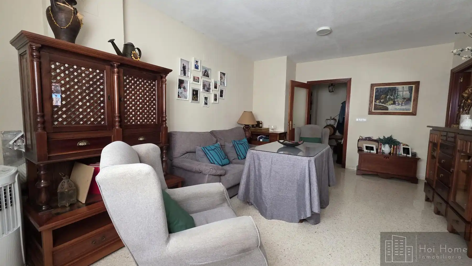 Sala de estar de Piso en venta en Jerez de la Frontera con Trastero y Piscina comunitaria