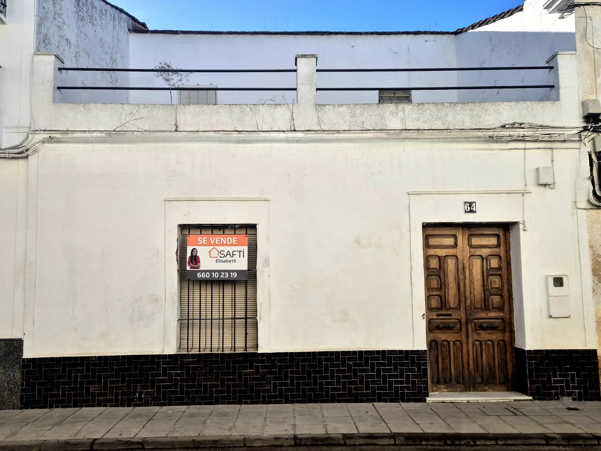 Exterior view of Single-family semi-detached for sale in Montijo  with Heating and Terrace