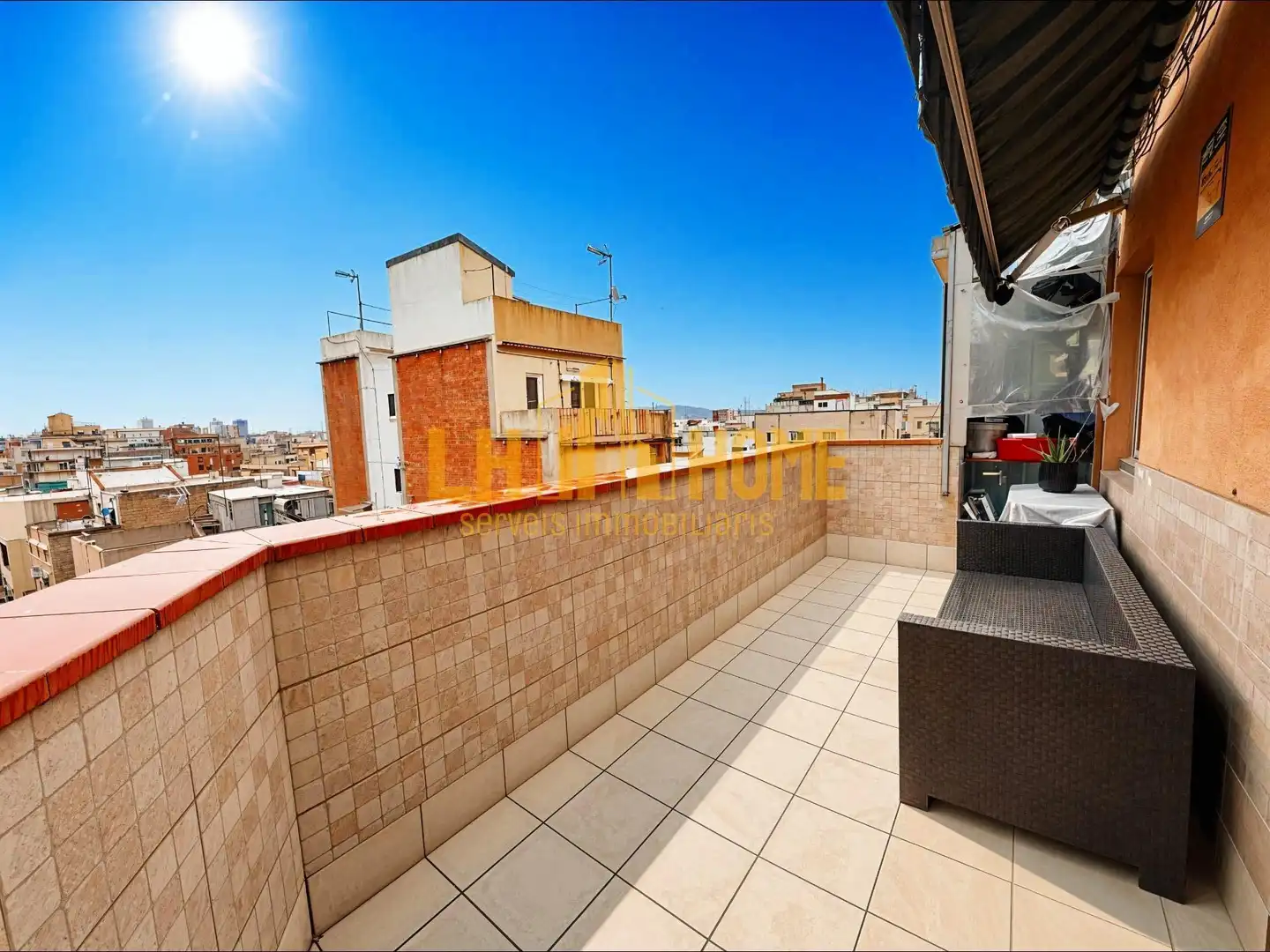 Terraza de Ático en venta en L'Hospitalet de Llobregat con Parquet