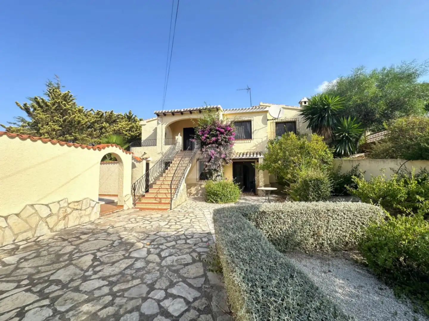 Exterior view of Houses for sale in Benissa  with Heating, Private garden and Terrace