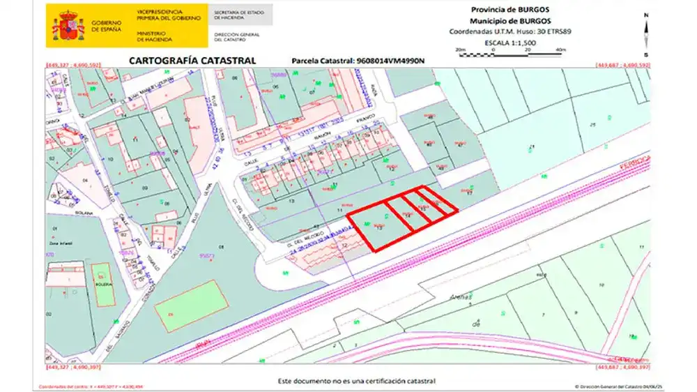Residential land for sale in Calle Juan Manuel Durán, imagen 5