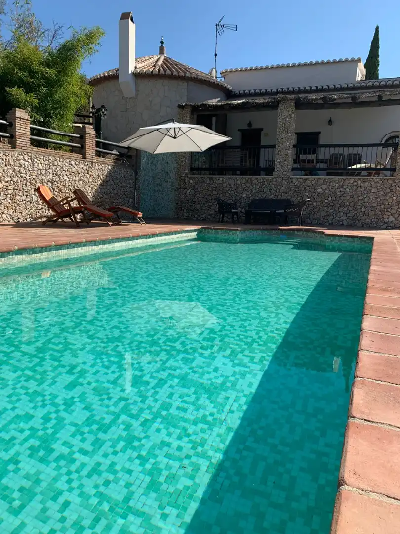 Piscina de Casa o chalet en venta en Torrox con Jardín privado, Terraza y Piscina