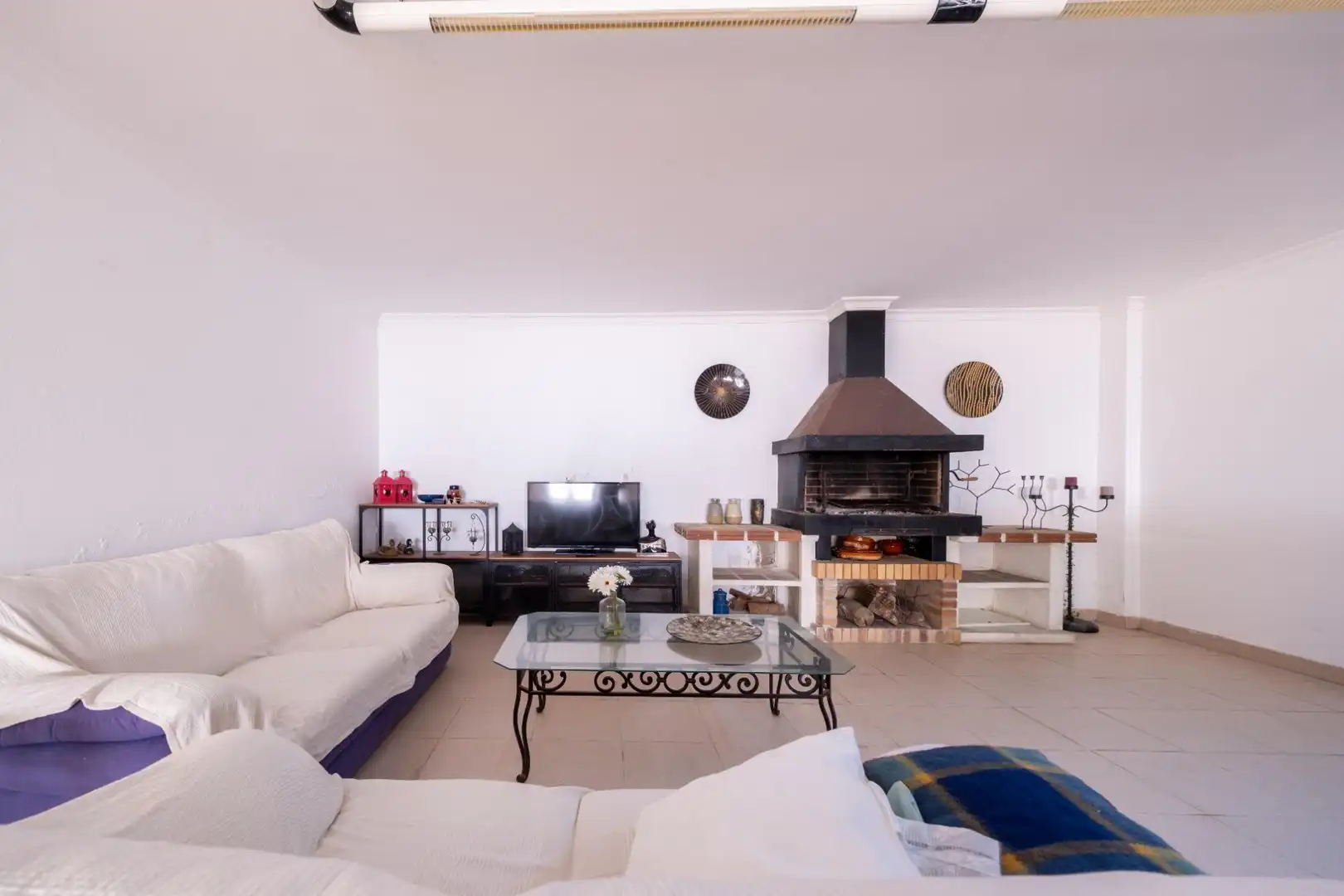 Sala d'estar de Casa o xalet en venda en Santa Brígida amb Jardí privat, Terrassa i Piscina