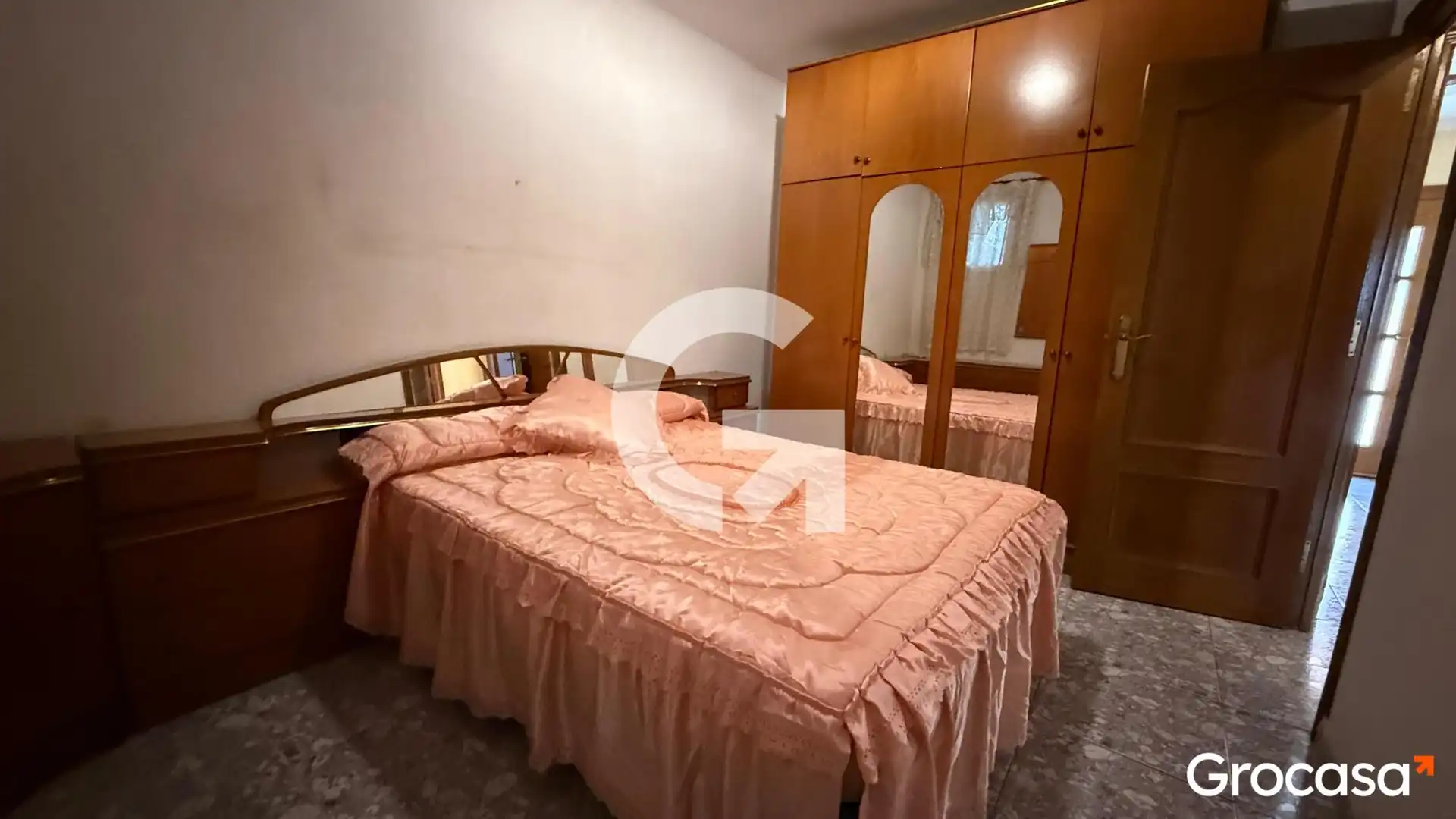 Bedroom of Flat for sale in Mataró  with Air Conditioner, Terrace and Oven