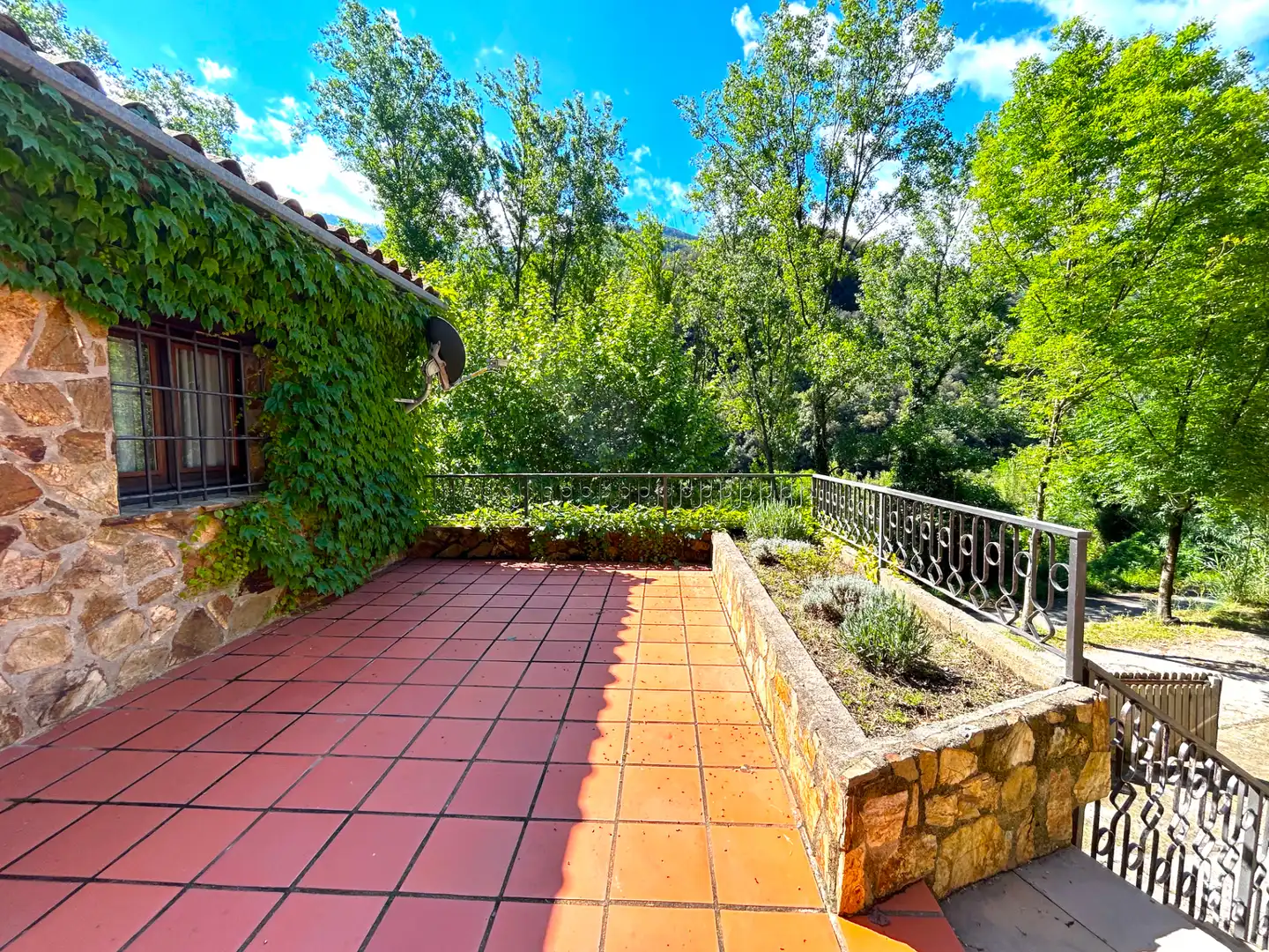 Terraza de Casa o chalet en venta en Osor con Calefacción, Jardín privado y Terraza