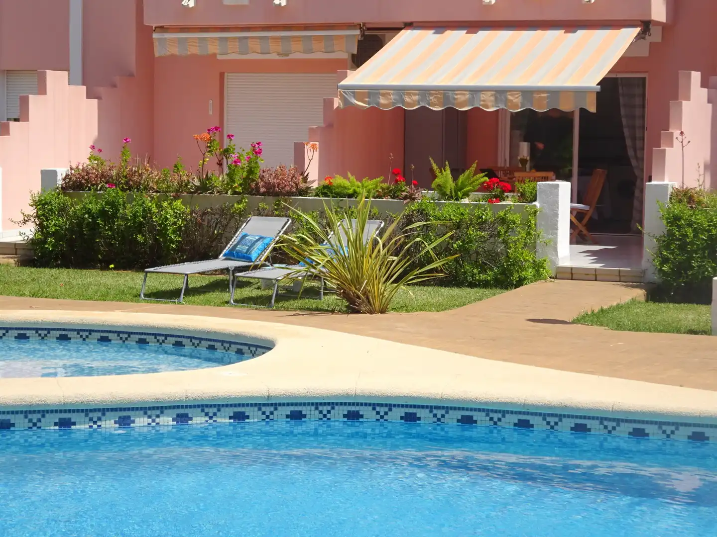 Swimming pool of Apartments for rent in Dénia  with Air Conditioner, Heating and Terrace