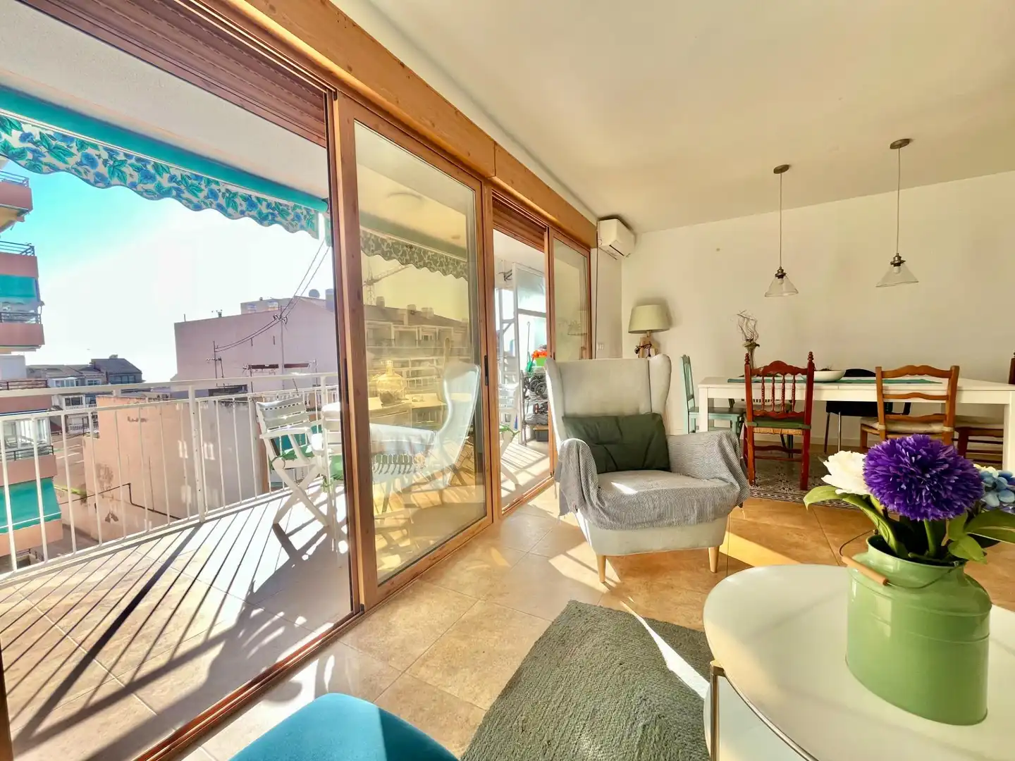 Terrasse von Wohnung zum Verkauf in El Campello mit Klimaanlage, Terrasse und Balkon