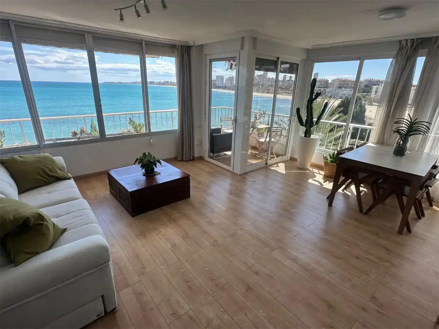 Living room of Flat for rent in Playa Muchavista