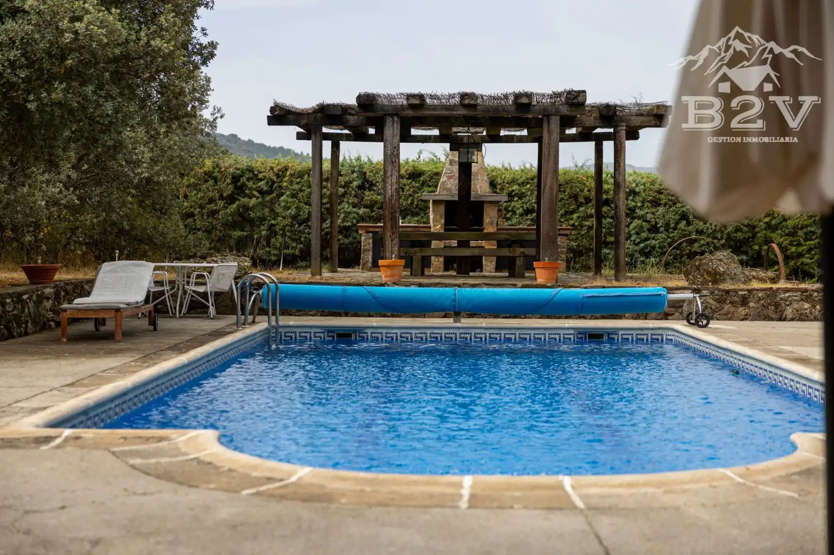 Piscina de Casa o chalet en venta en Garganta de los Montes con Aire acondicionado, Calefacción y Jardín privado