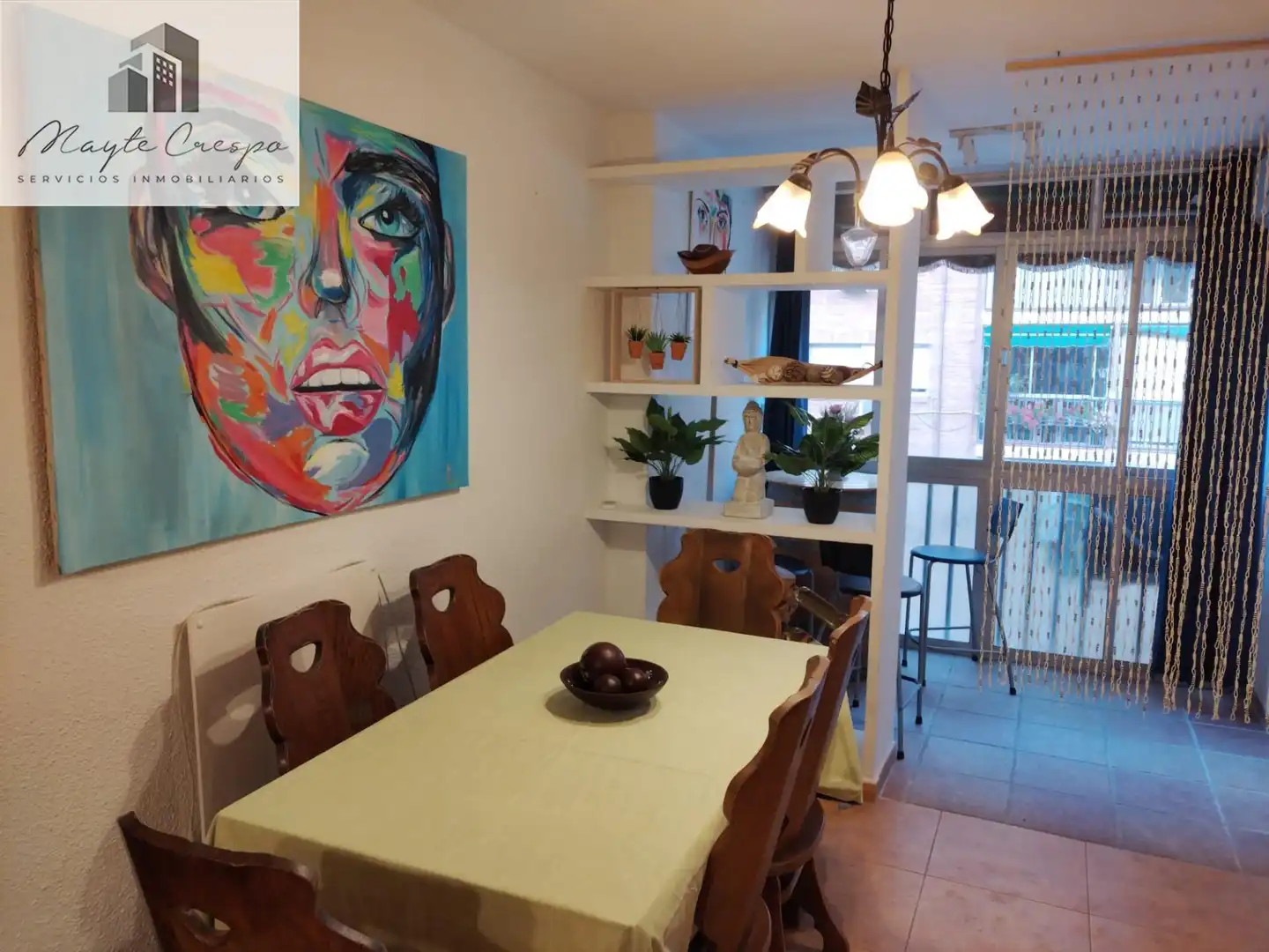 Dining room of Flat for rent in Granada  with Furnished and Balcony