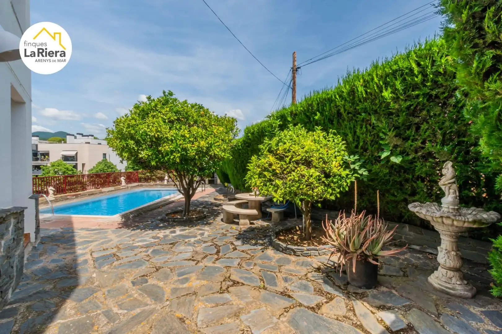 Piscina de Casa o xalet en venda en Arenys de Mar amb Calefacció, Jardí privat i Terrassa