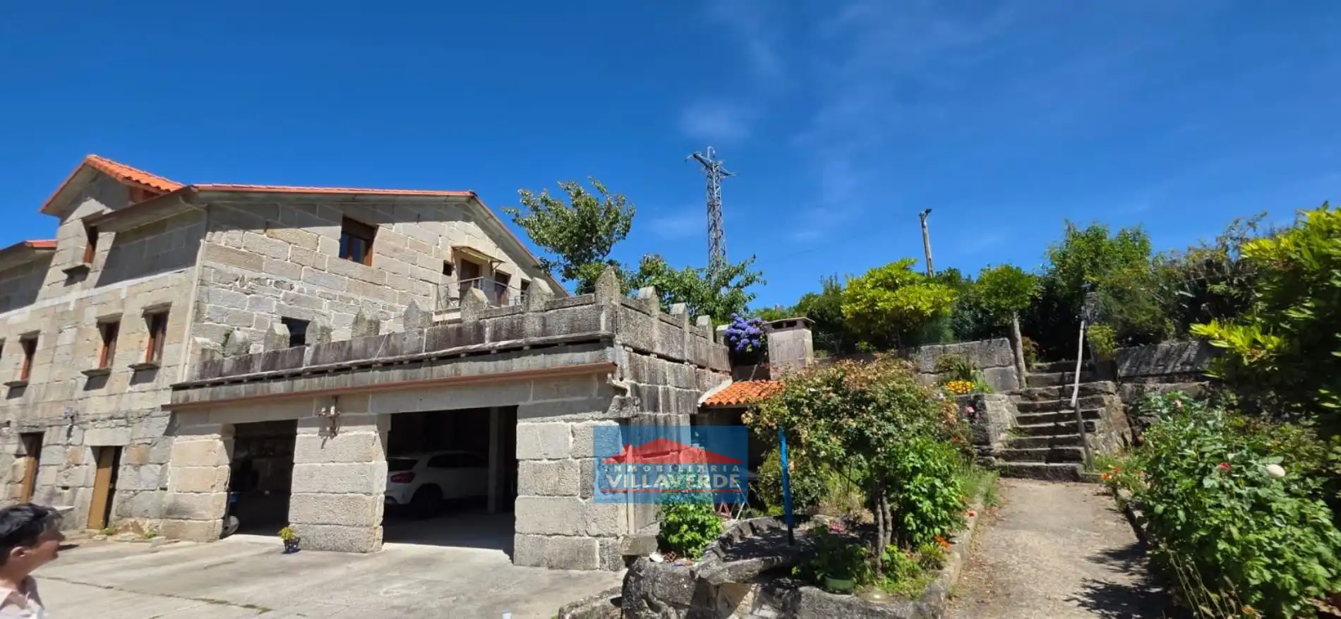 Vista exterior de Casa o chalet en venta en Marín con Trastero y Amueblado