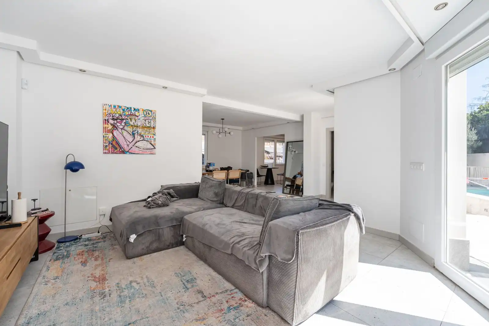 Sala d'estar de Casa o xalet de lloguer en Pozuelo de Alarcón