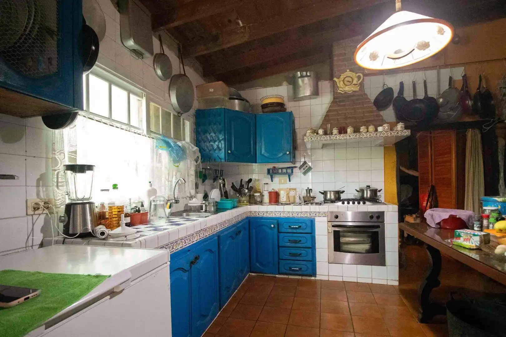 Cuina de Casa o xalet en venda en Icod de los Vinos amb Jardí privat, Terrassa i Traster