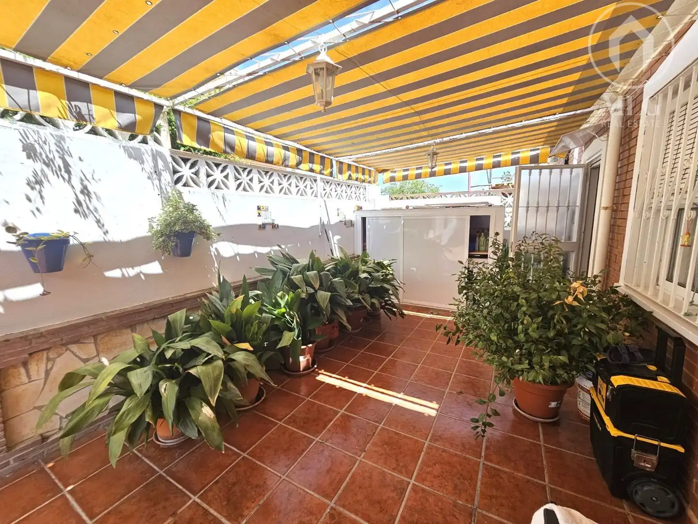 Terraza de Casa adosada en venta en Alhaurín de la Torre con Aire acondicionado y Amueblado