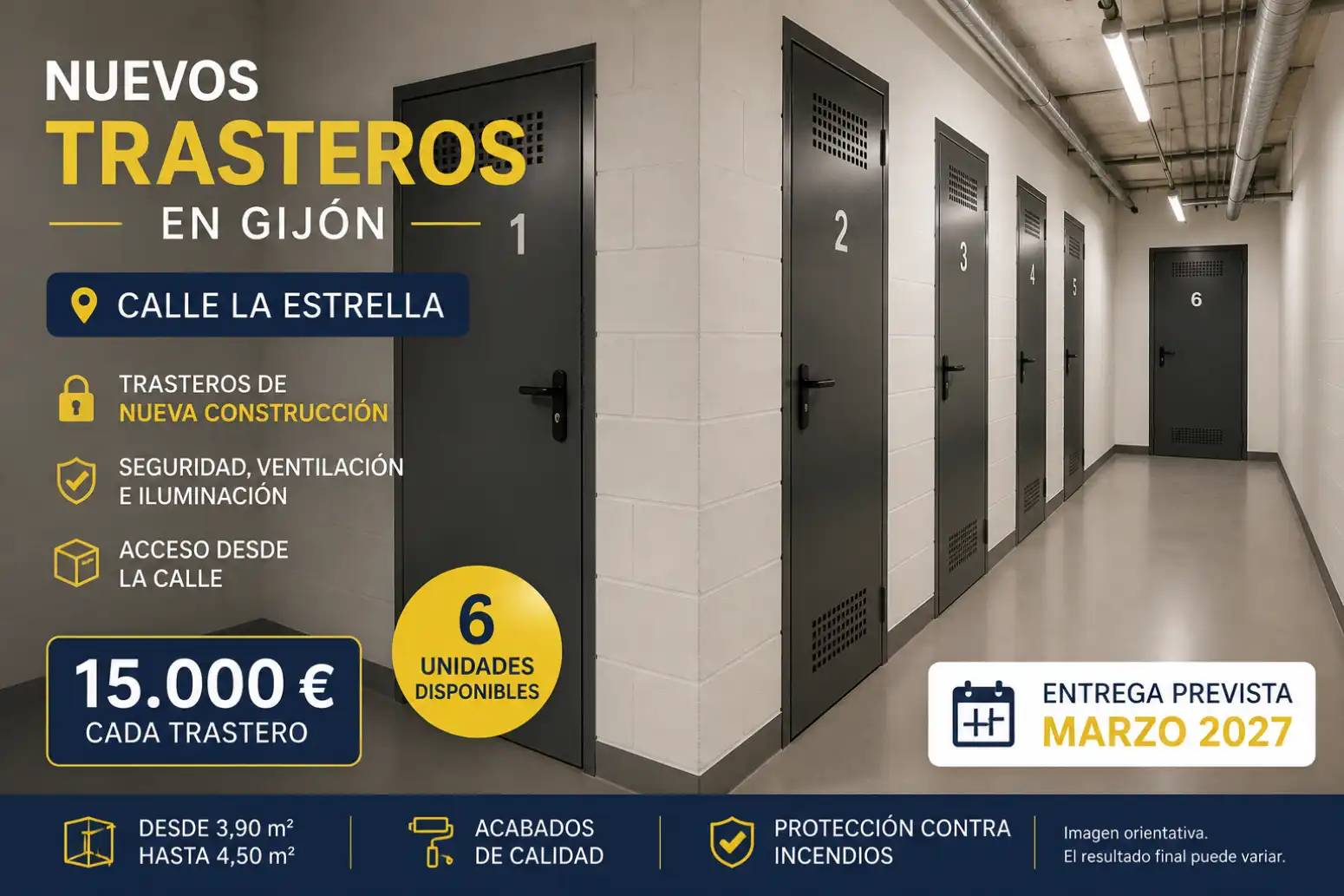 Storage room for sale in Gijón 