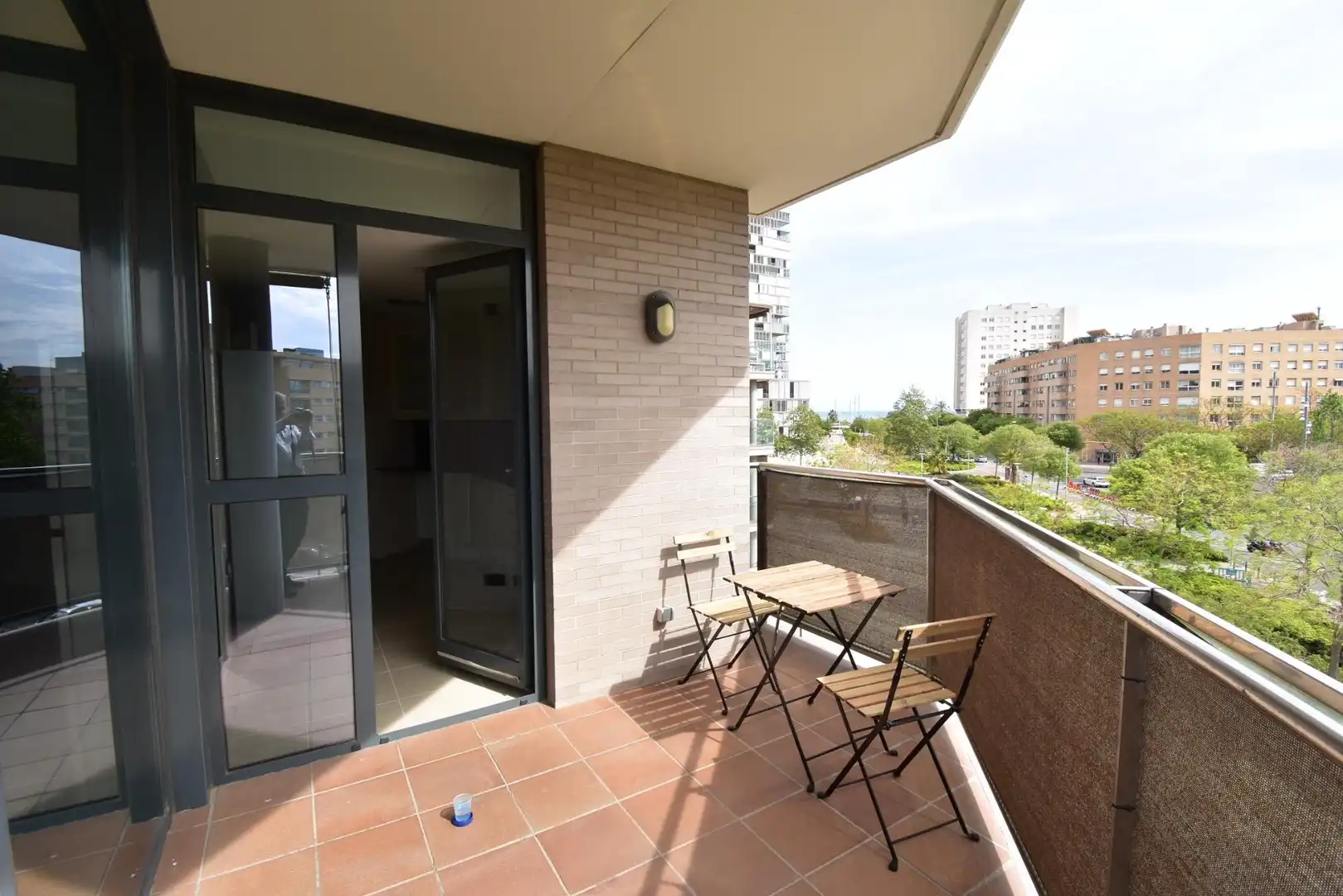 Terraza de Piso de alquiler en Barcelona con Aire acondicionado, Calefacción y Terraza
