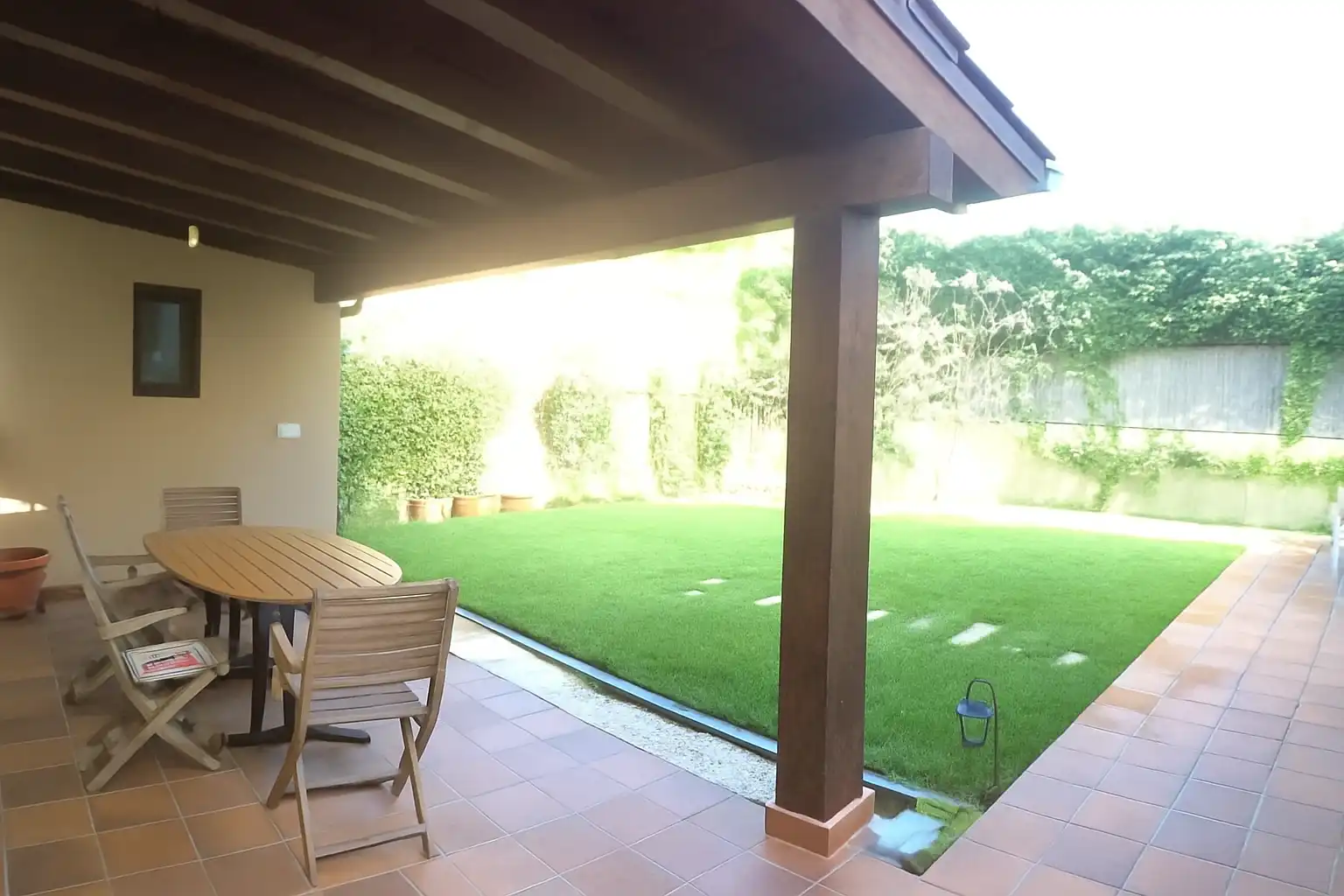 Jardí de Casa o xalet en venda en Magaz de Pisuerga amb Piscina i Balcó