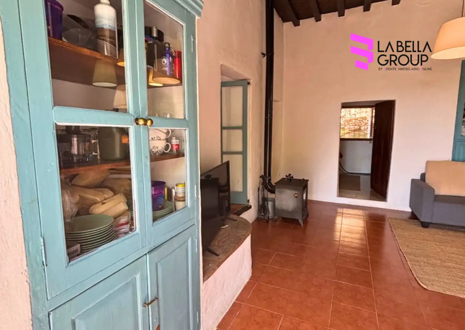 Cuina de Finca rústica en venda en Santa Eulària des Riu amb Aire condicionat, Jardí privat i Terrassa