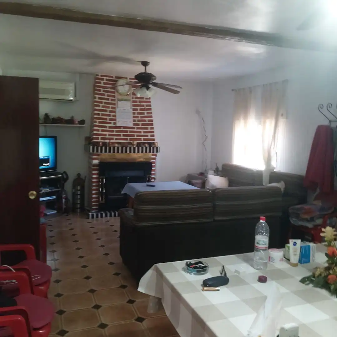 Sala de estar de Ático en venta en Yeste con Terraza, Amueblado y Horno