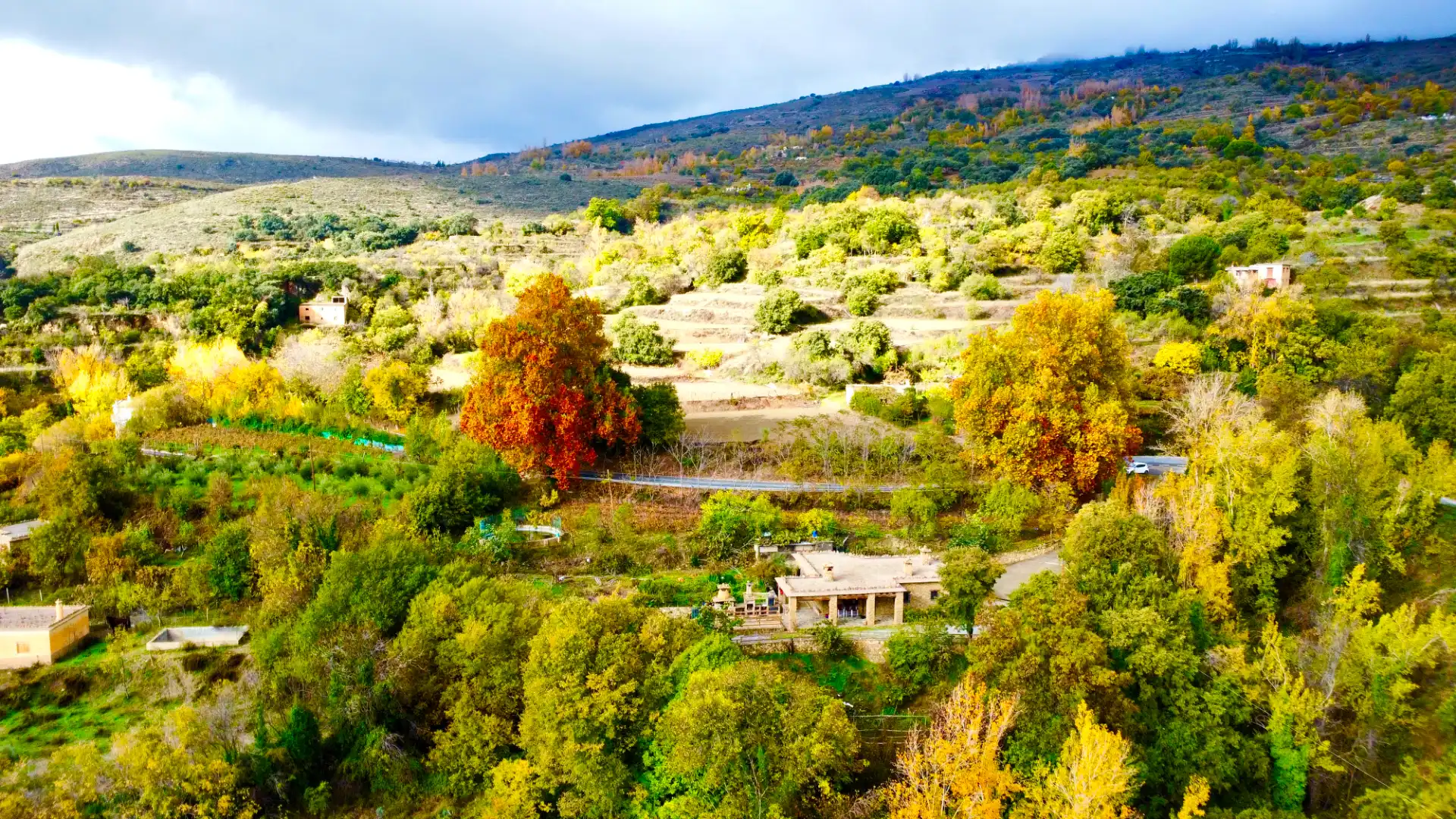 Exterior view of Houses for sale in Alpujarra de la Sierra  with Heating, Private garden and Terrace