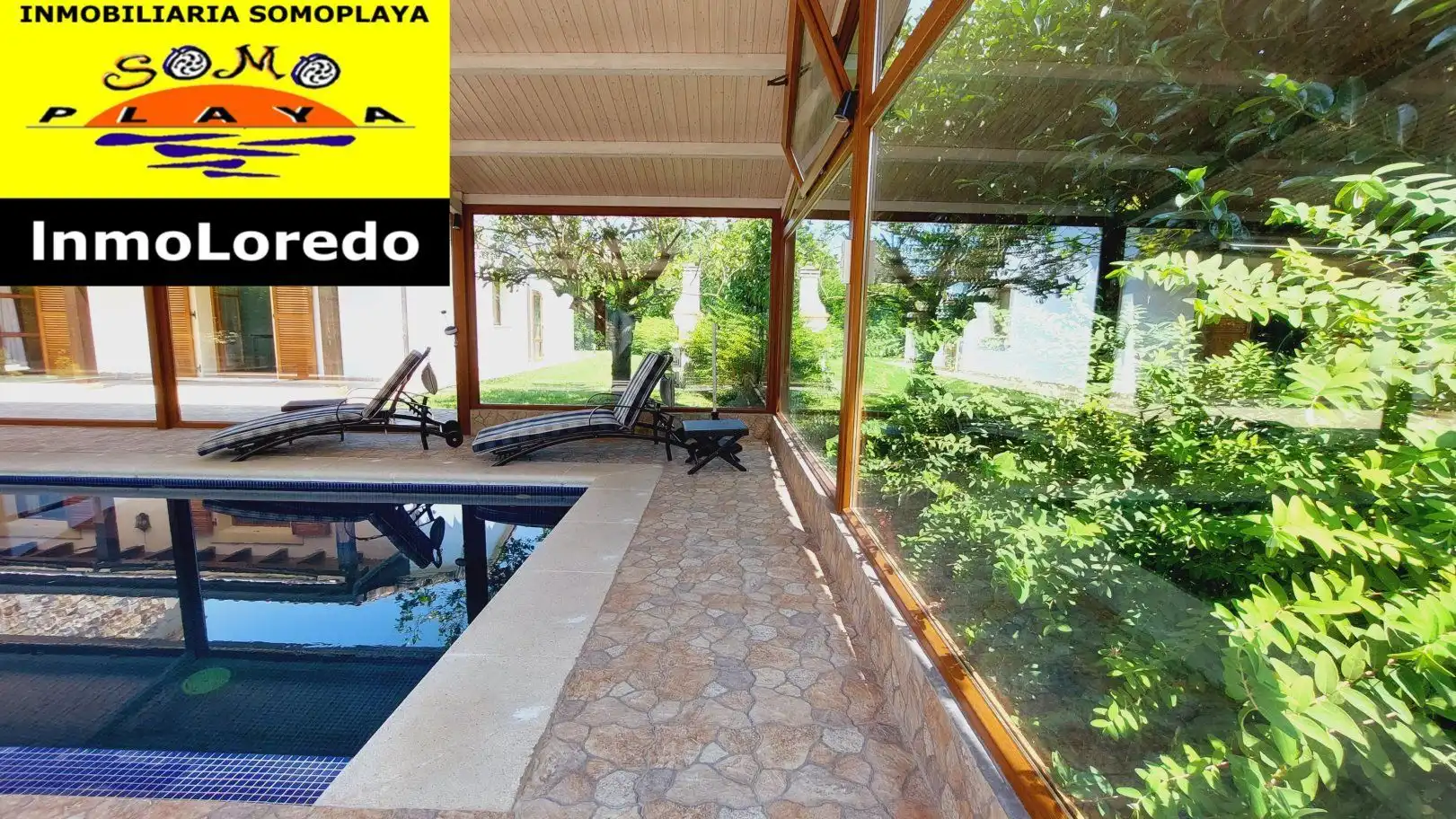 Piscina de Casa o xalet en venda en Ribamontán al Mar amb Calefacció, Jardí privat i Terrassa
