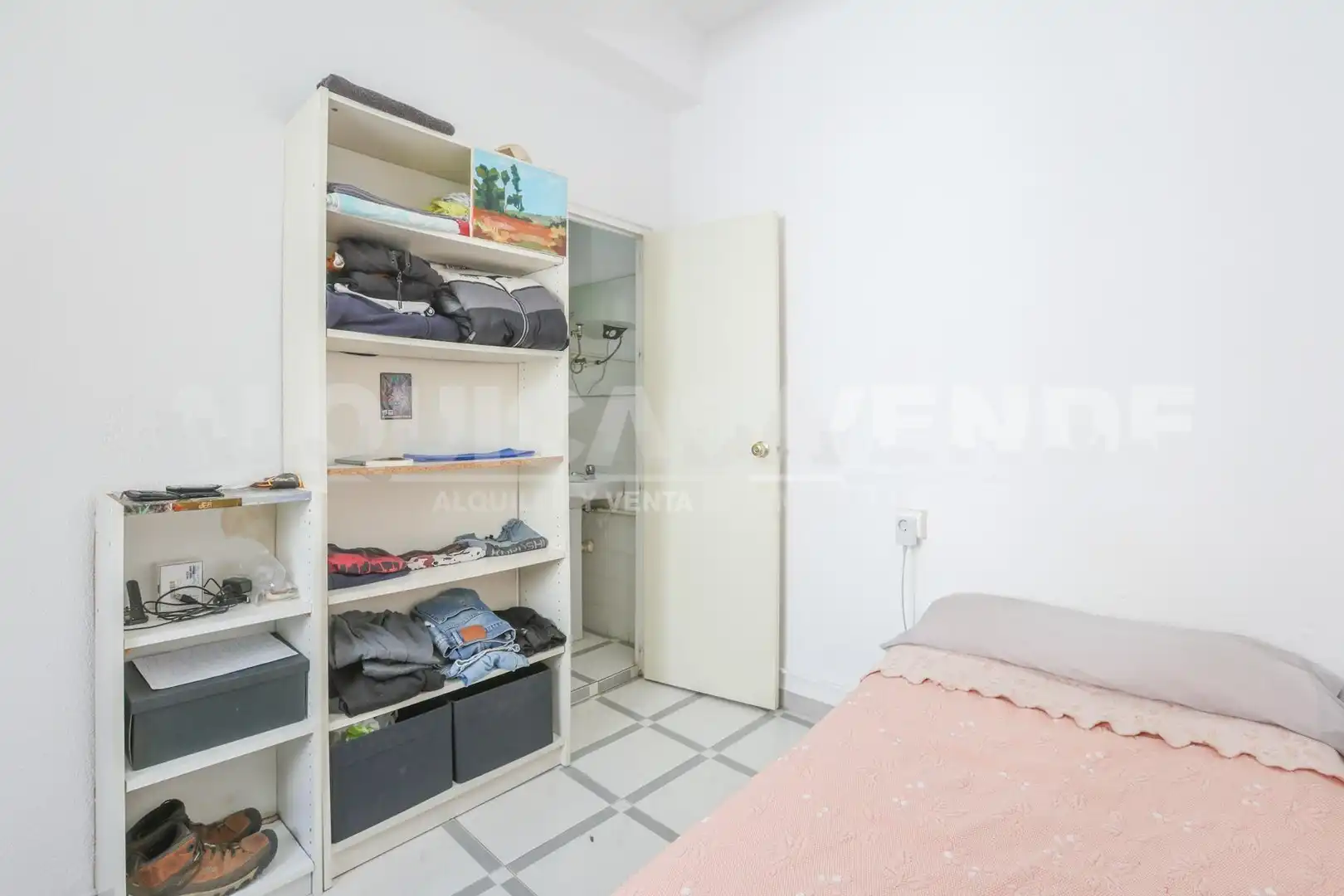 Bedroom of Flat for sale in Sevilla  with Air Conditioner