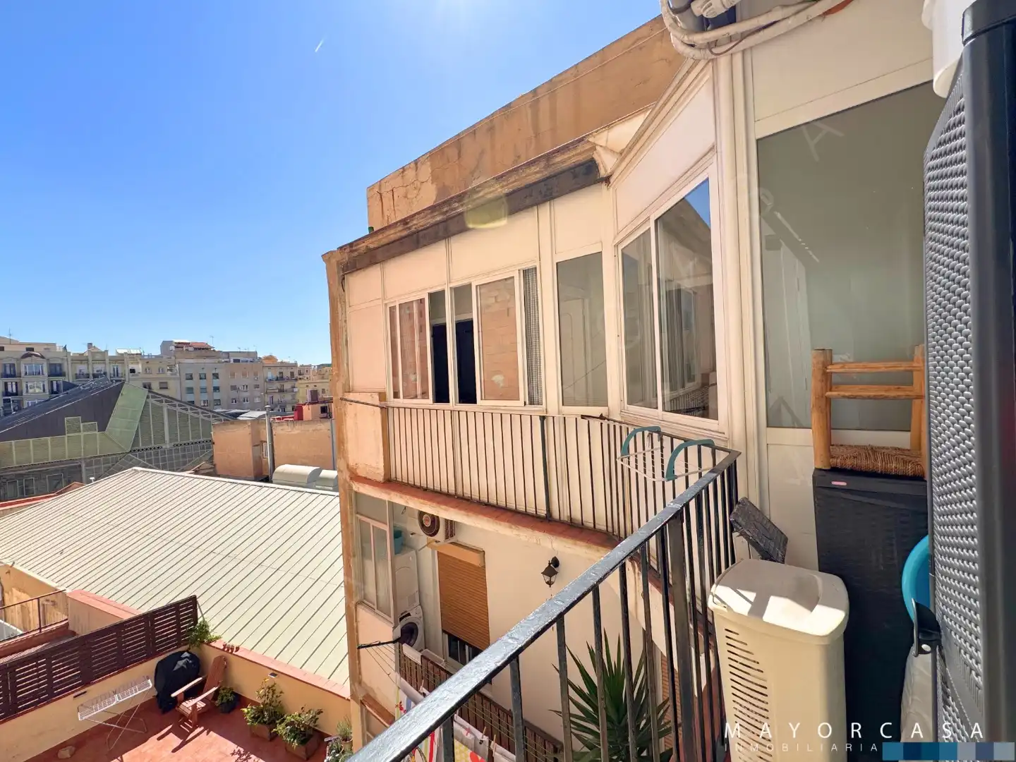 Terrassa de Pis en venda en  Barcelona Capital amb Aire condicionat, Terrassa i Balcó