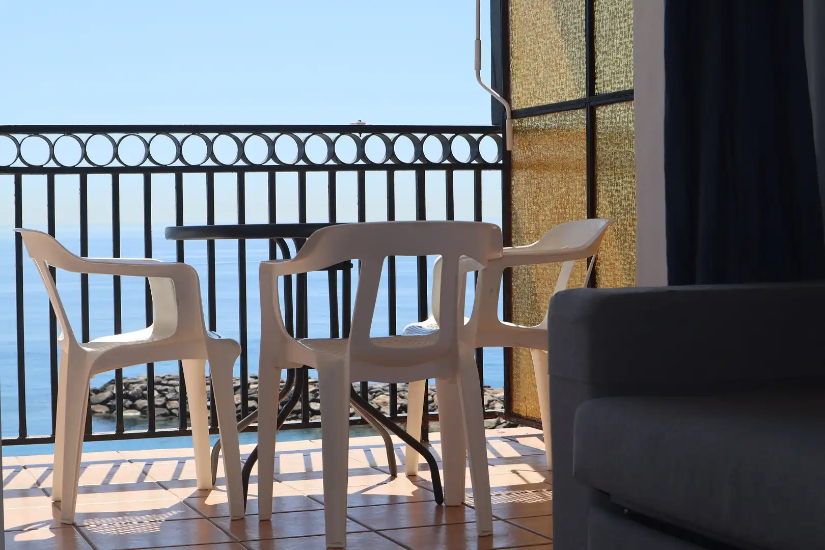 Terrasse von Wohnungen zur Miete in Almuñécar mit Terrasse, Waschmaschine und Mikrowelle