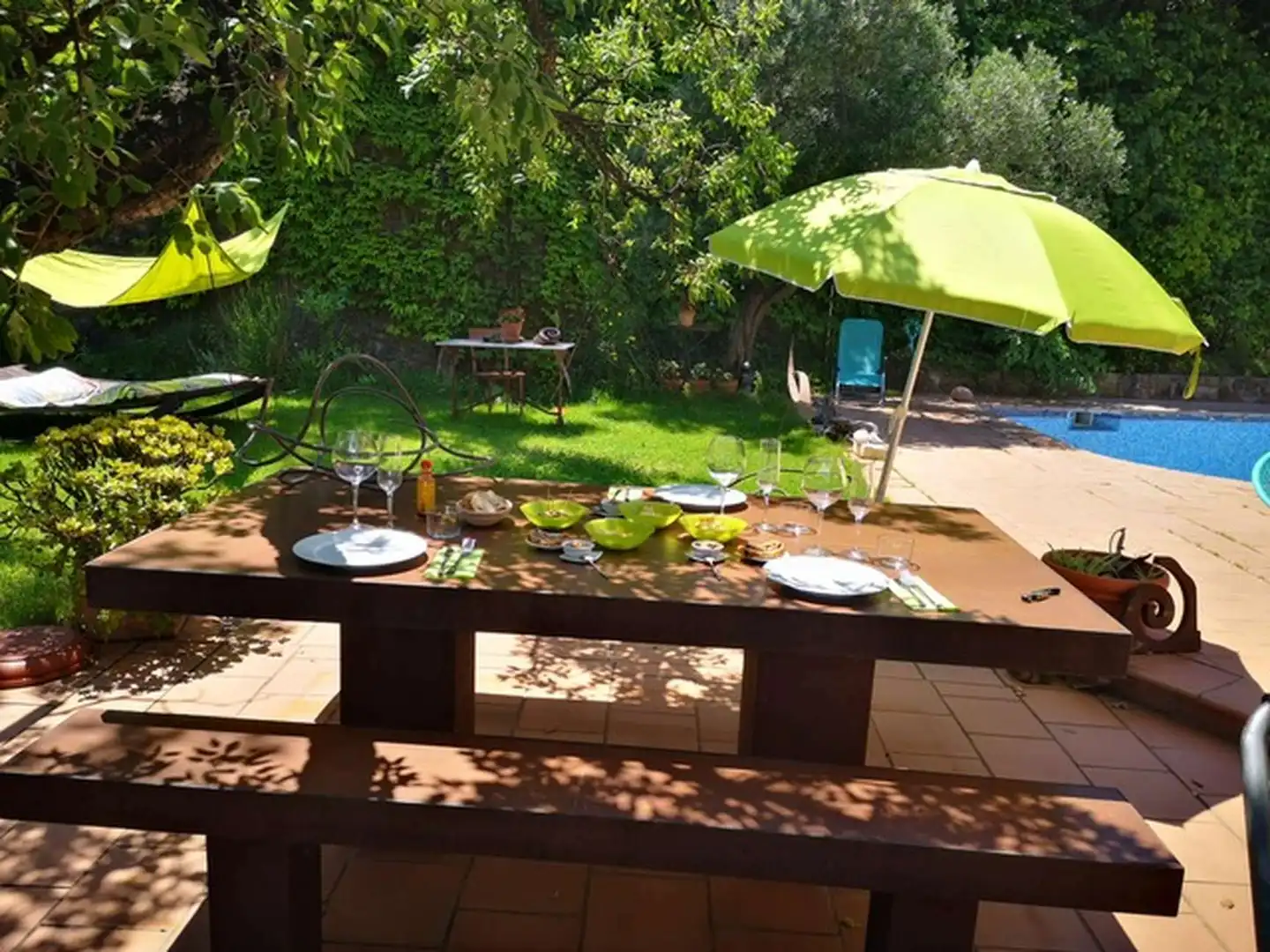Terrassa de Casa o xalet en venda en Colera amb Aire condicionat, Calefacció i Jardí privat