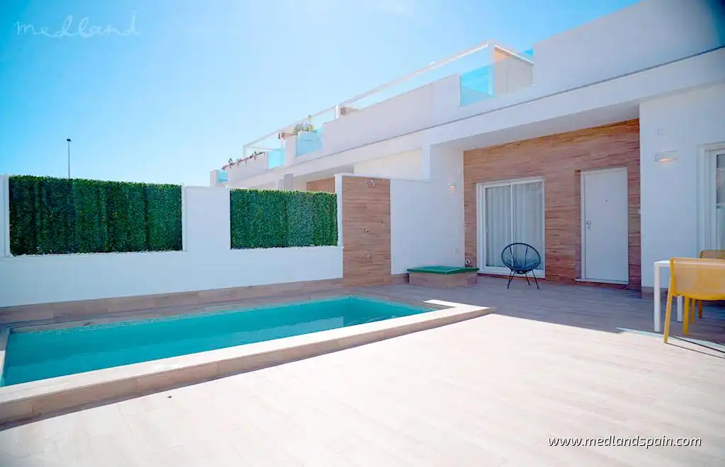 Piscina de Casa o xalet en venda en San Javier amb Terrassa i Piscina
