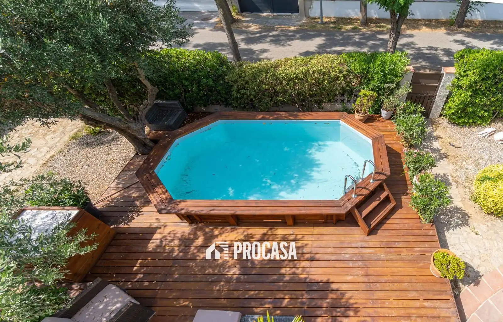 Schwimmbecken von Haus oder Chalet zum Verkauf in Empuriabrava mit Klimaanlage, Heizung und Abstellraum