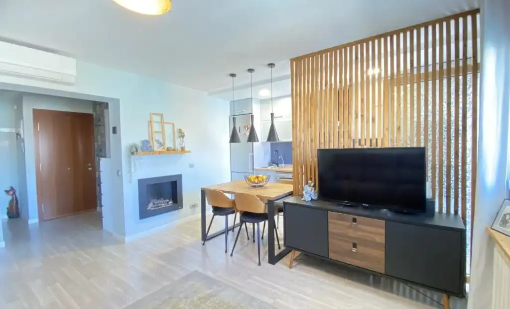 Living room of Flat for sale in Leganés  with Air Conditioner, Heating and Terrace