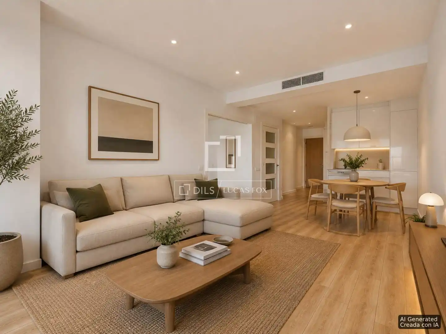 Sala de estar de Piso en venta en Barcelona con Aire acondicionado y Calefacción