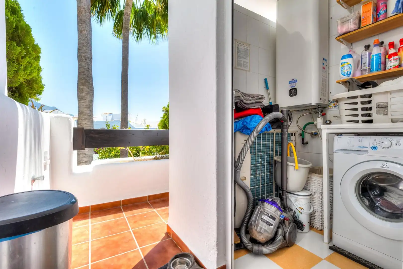 Balcony of Apartments for sale in Marbella  with Air Conditioner, Heating and Terrace