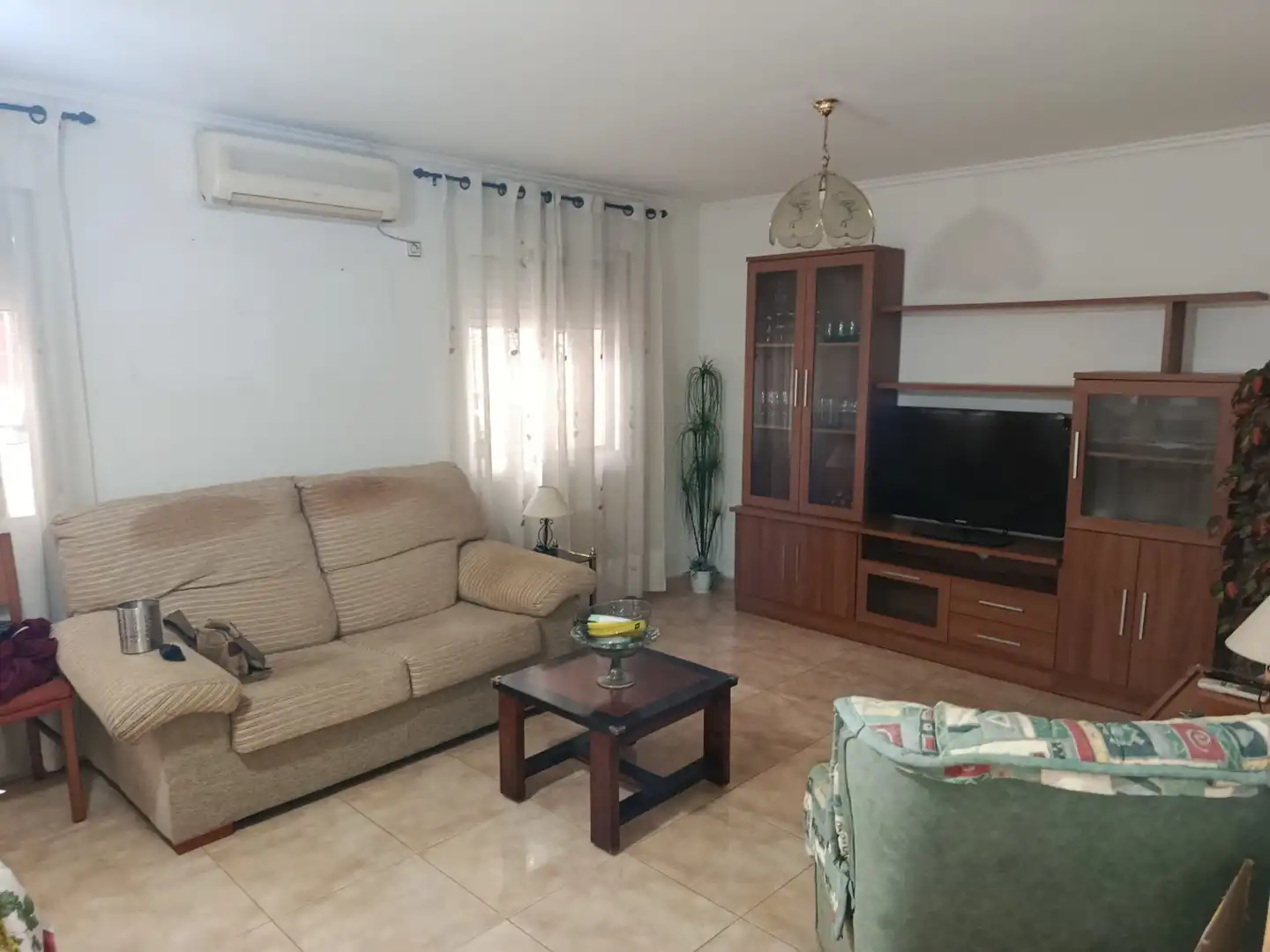 Sala de estar de Piso en venta en Murcia con Aire acondicionado, Calefacción y Amueblado