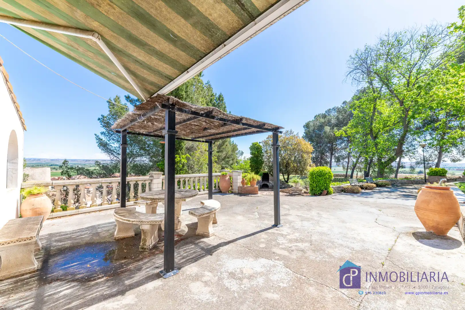 Terraza de Casa o chalet en venta en Quinto con Aire acondicionado, Calefacción y Jardín privado