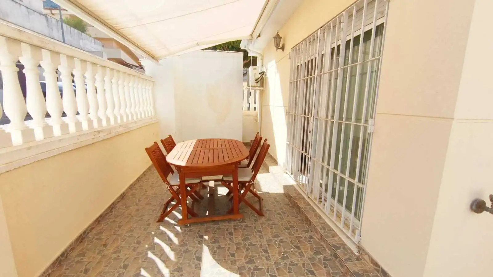 Terrace of Detached homes for sale in Cullera  with Air Conditioner, Terrace and Swimming Pool