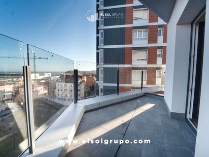 Exterior view of Flat for sale in Gijón   with Terrace and Balcony