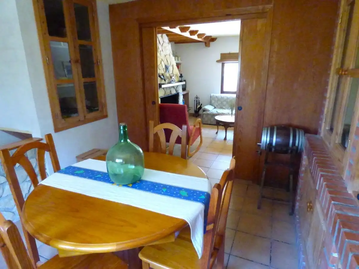 Menjador de Casa o xalet en venda en Torremanzanas / La Torre de les Maçanes amb Jardí privat i Terrassa